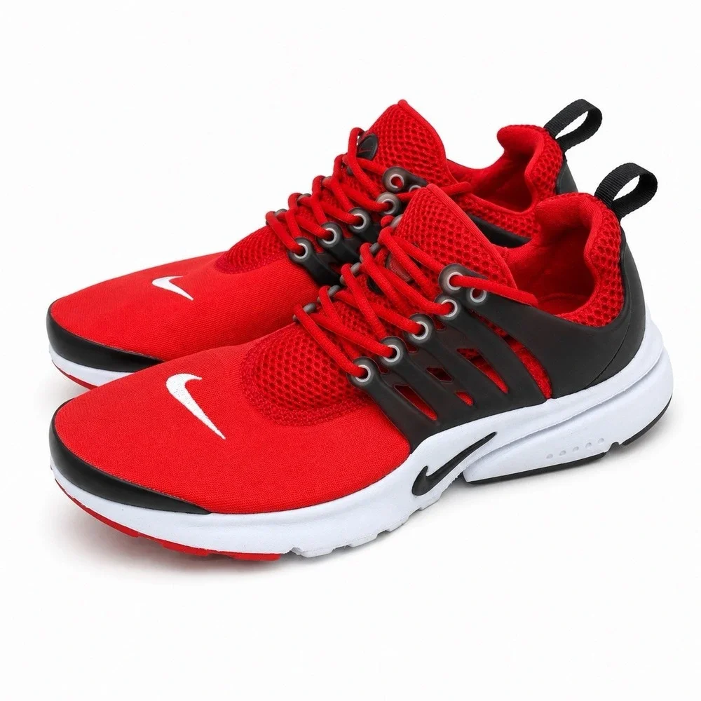 Nike Air Presto University Red Black 833875-600 GS 6Y Women's 7.5 Running Shoes